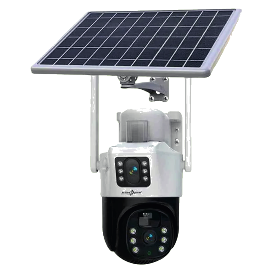 Solar Camera — 4G Dual Lens