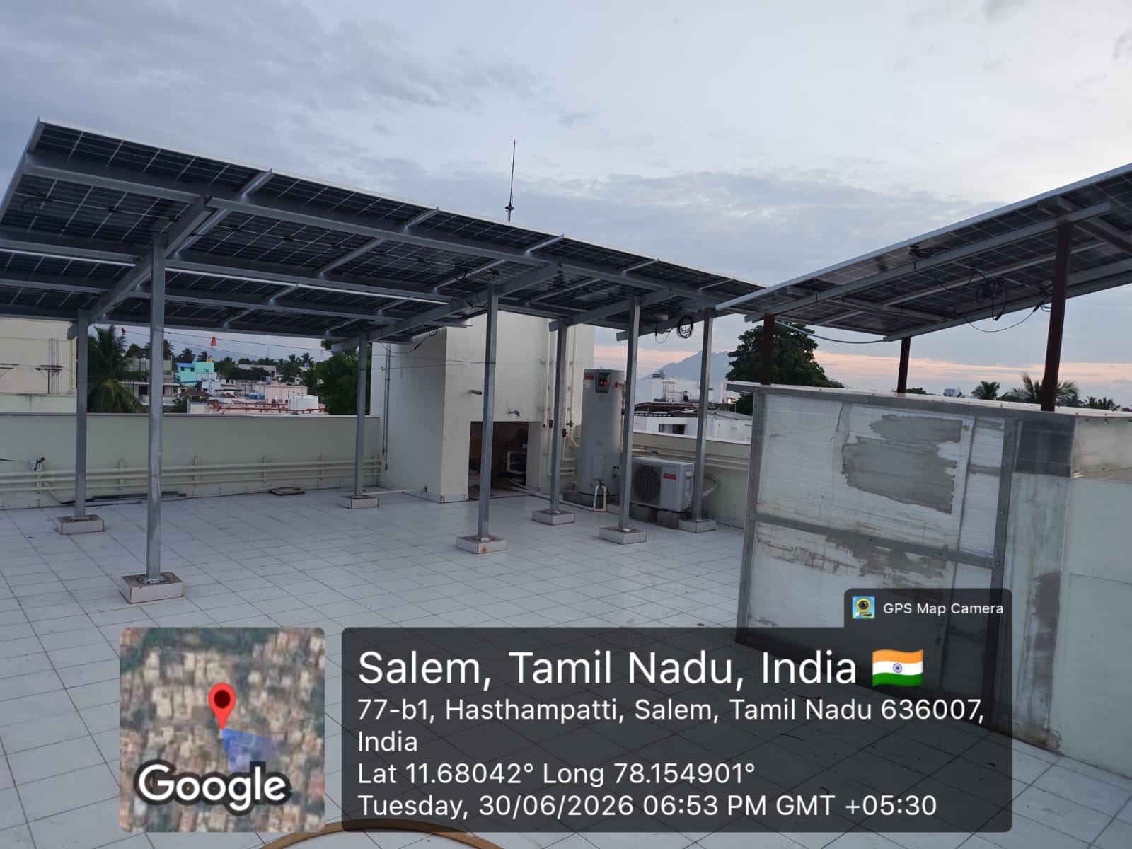 Walkable elevated structure — Hasthampatti, Salem
